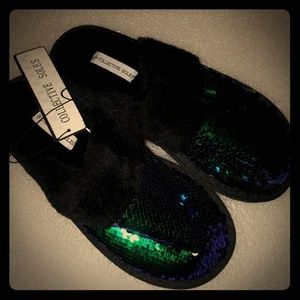 Mermaid style slippers